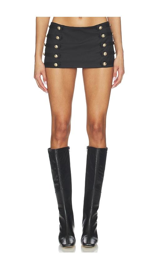 LIONESS Rush Hour Skort in Black by LIONESS
