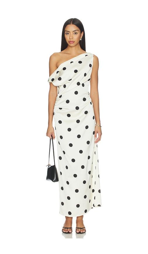 LIONESS Sweetheart Maxi Dress in Cream by LIONESS