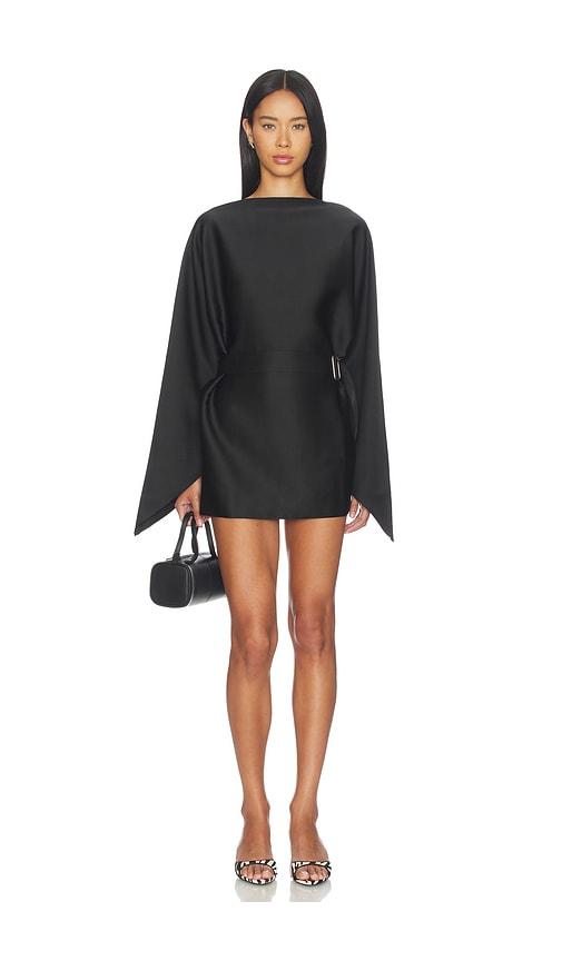 LIONESS Touch Mini Dress in Black by LIONESS