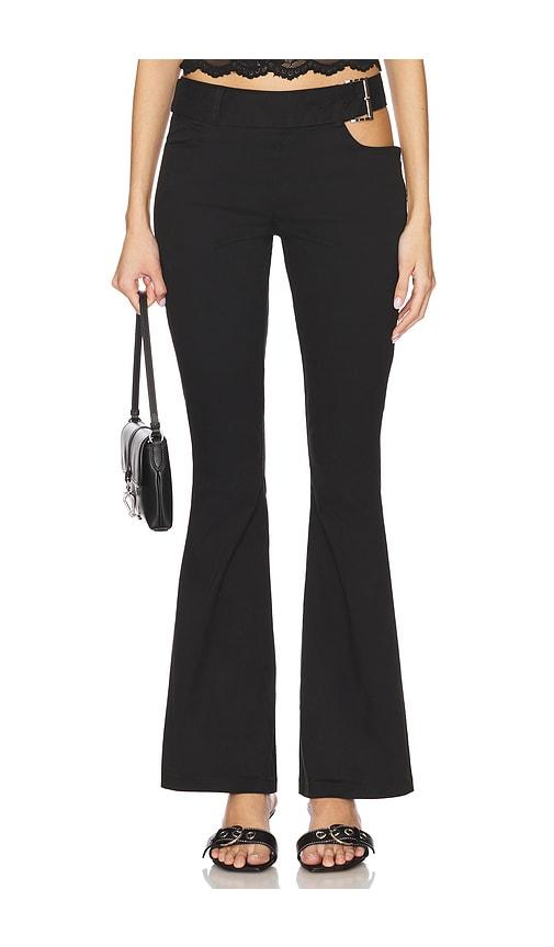 LIONESS Yves Pant in Black by LIONESS