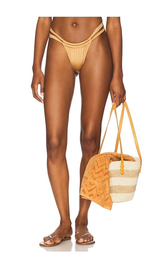 LIONESS x REVOLVE Bondi Bikini Bottom in Tan by LIONESS