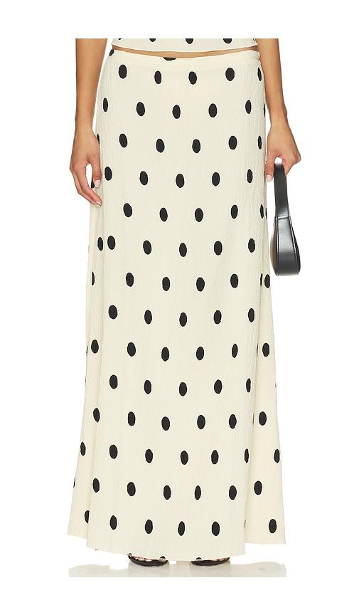 LIONESS x REVOLVE Ford Maxi Skirt in White by LIONESS