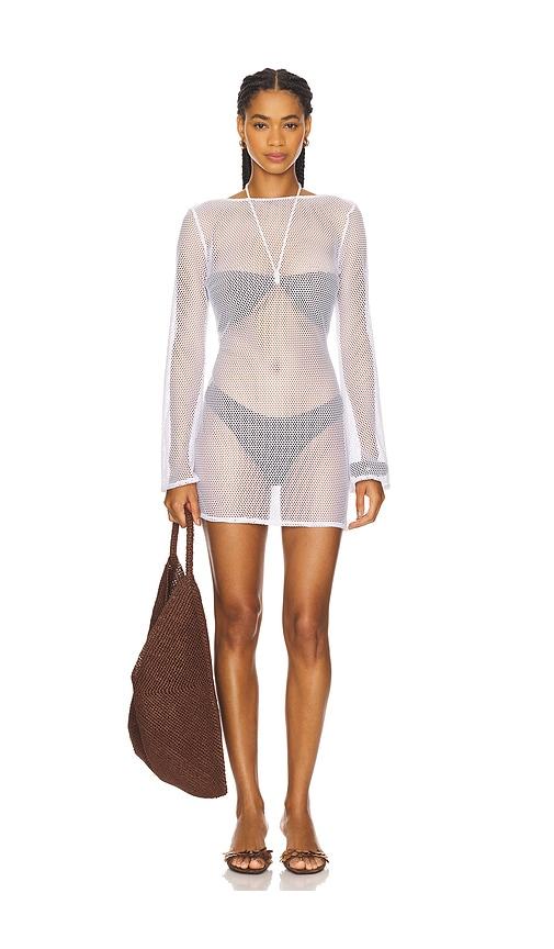 LIONESS x REVOLVE Malibu Mini Dress in White by LIONESS