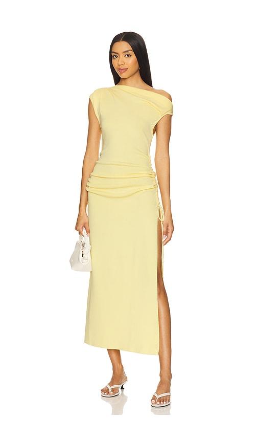 LIONESS x REVOLVE Original Sin Dress in Lemon by LIONESS