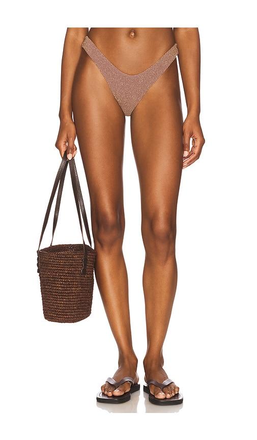 LIONESS x REVOLVE Ramirez Bikini Bottom in Brown by LIONESS