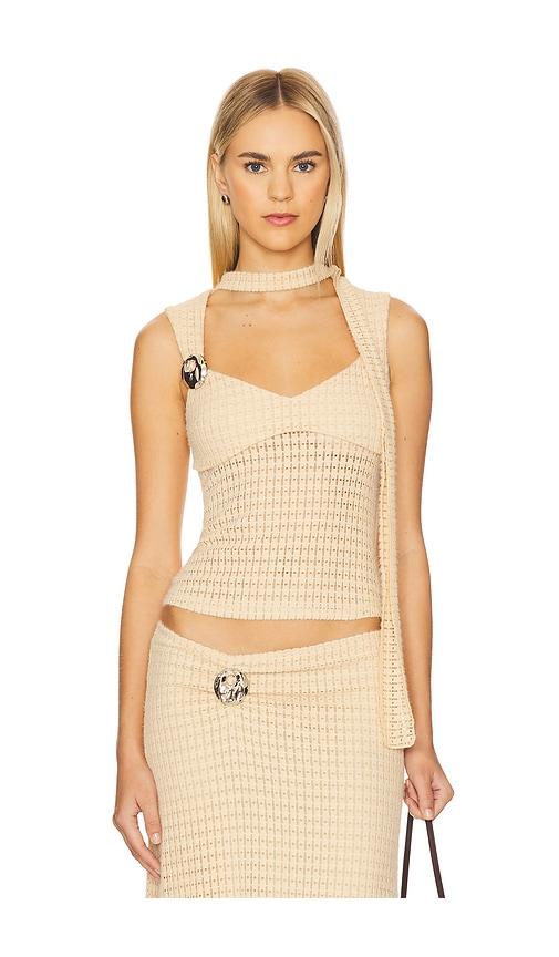 LIONESS x REVOLVE in Your Dreams Top in Beige by LIONESS
