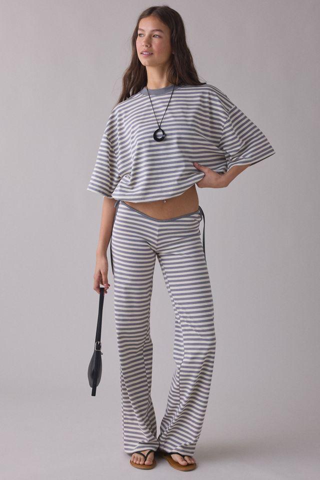 Lioness Bloom Stripe Side-Tie Pants by LIONESS