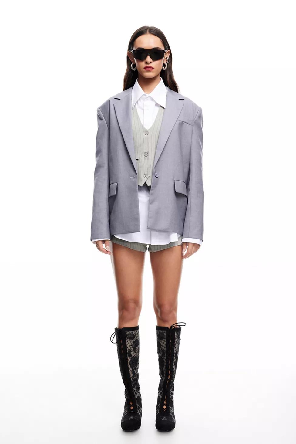 Lioness Chloe Tailored Oversized Blazer by LIONESS