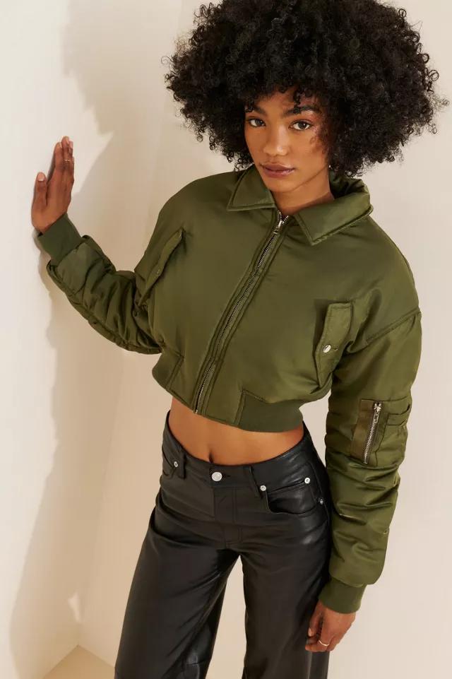 Lioness Essential Cropped Bomber by LIONESS