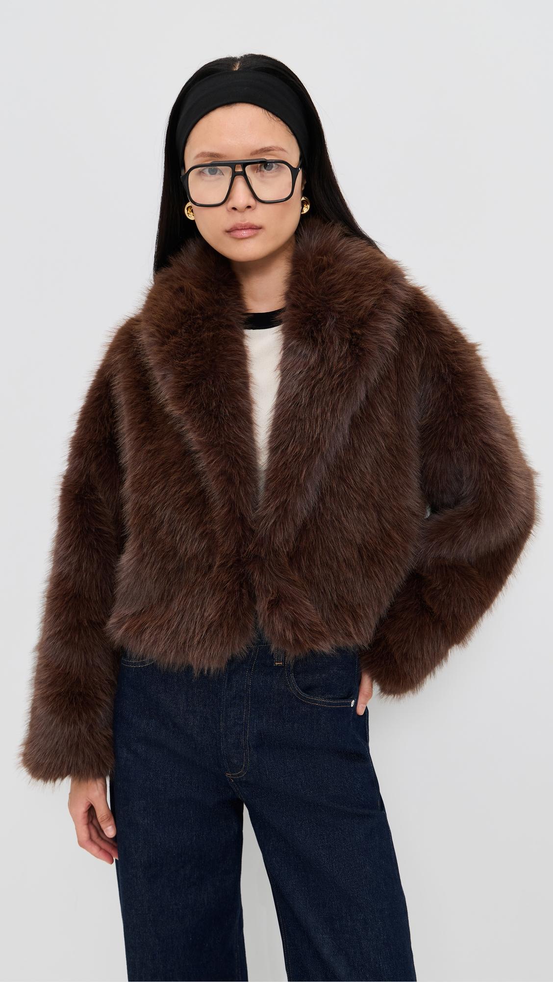 Madame Faux Fur Jacket by LIONESS