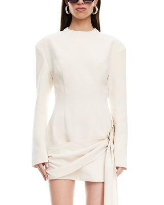 Martini Long Sleeve Mini Dress by LIONESS