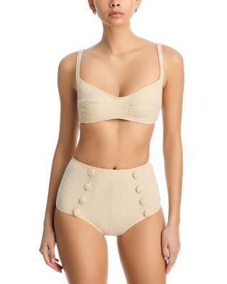 Balconette & High Waist Bikini Set by LISA MARIE FERNANDEZ