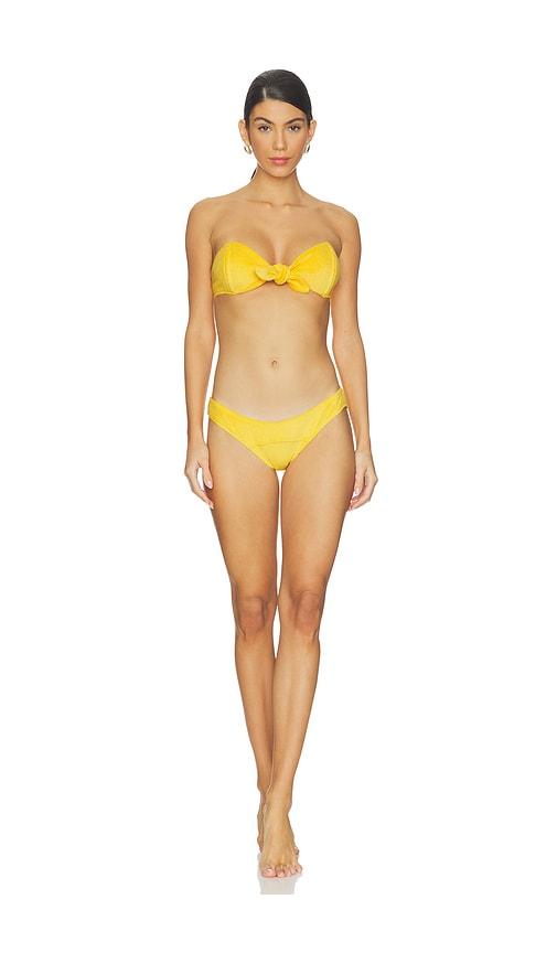 Lisa Marie Fernandez x REVOLVE Poppy Bikini Set in Orange by LISA MARIE FERNANDEZ