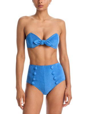 Poppy High Waist Bikini Set by LISA MARIE FERNANDEZ