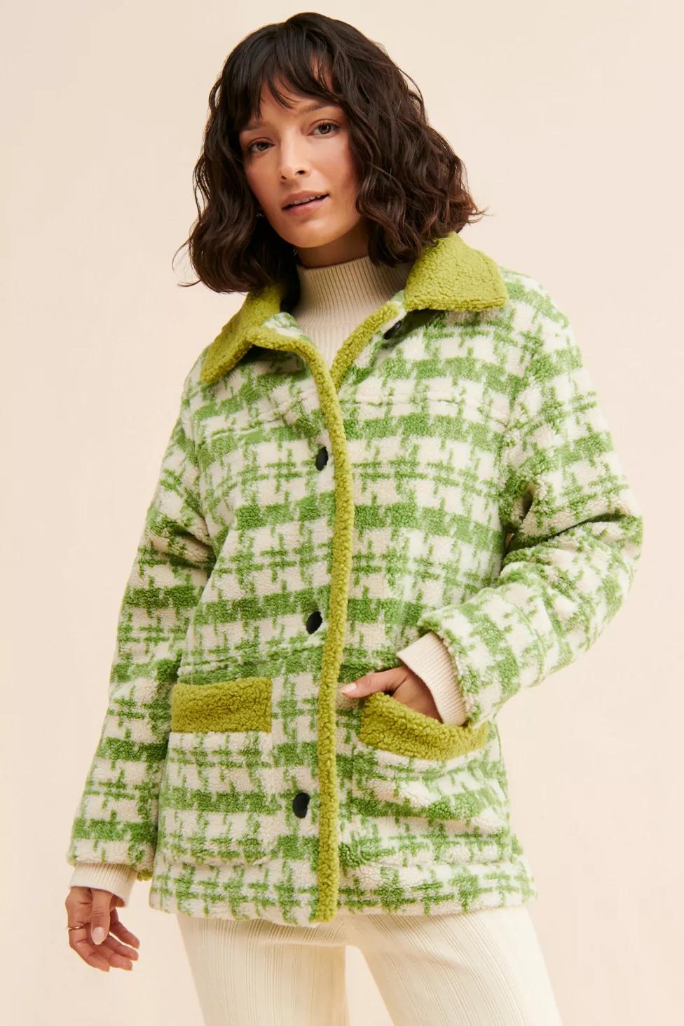 Lisa Says Gah Monique Fleece Jacket by LISA SAYS GAH!