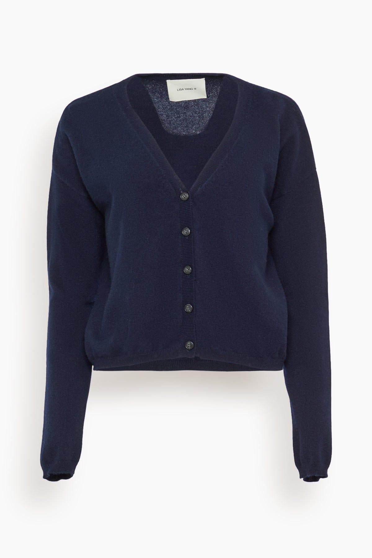 Abby Cardigan in Navy by LISA YANG