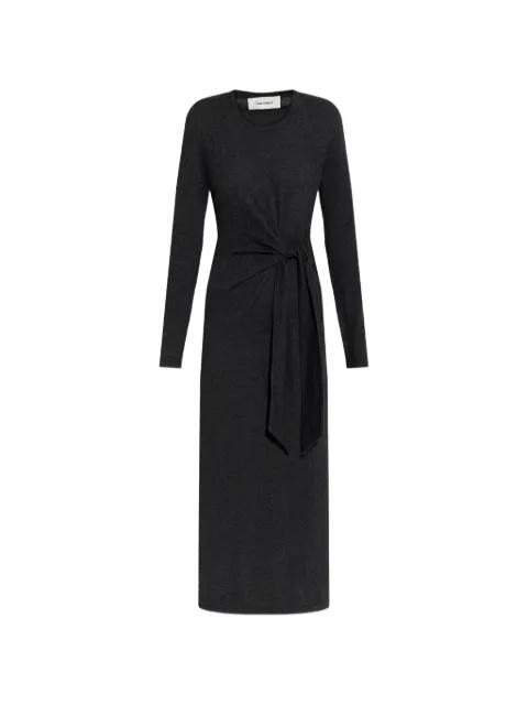 Alayne long-sleeve midi dress by LISA YANG