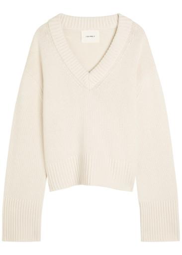 Aletta knitted cashmere jumper by LISA YANG