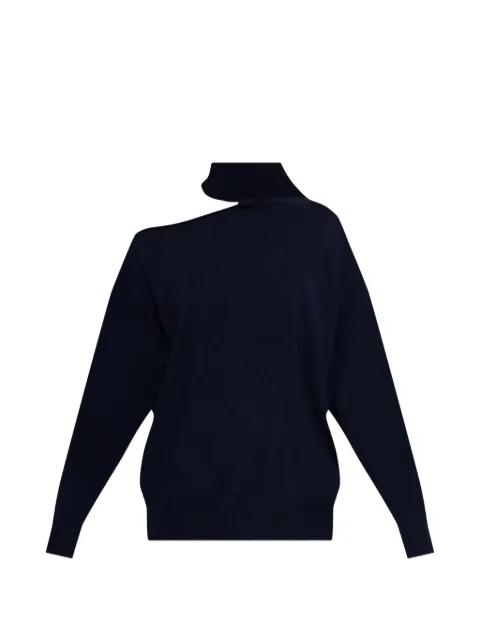 Alvia cut-out turtleneck sweater by LISA YANG