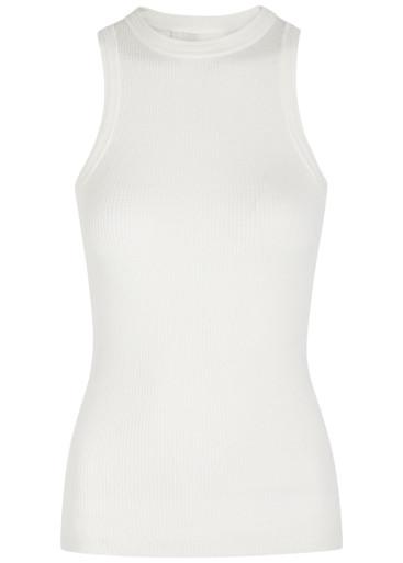Amaya ribbed cotton and cashmere-blend tank top by LISA YANG