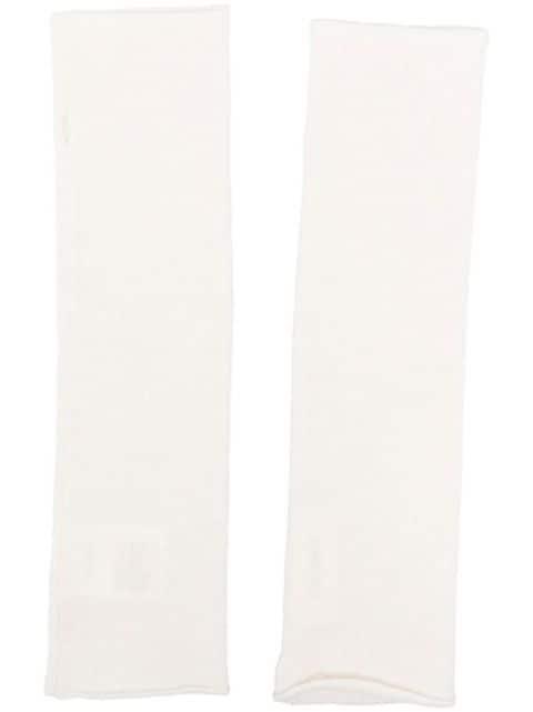 Aspen cashmere fingerless gloves by LISA YANG