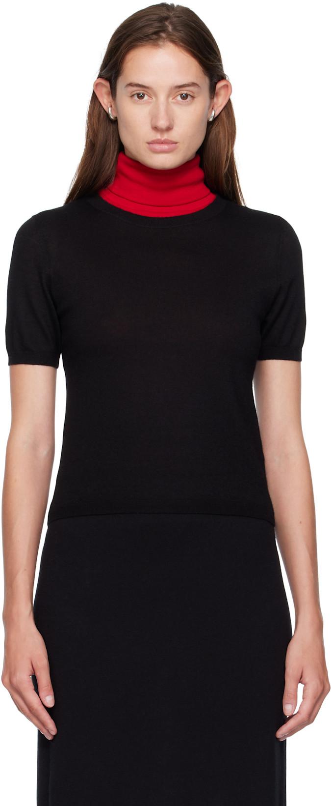 Black Delila T-shirt by LISA YANG