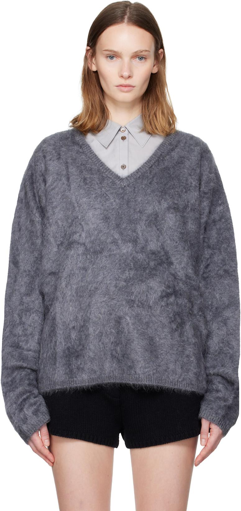 Black Margareta Sweater by LISA YANG
