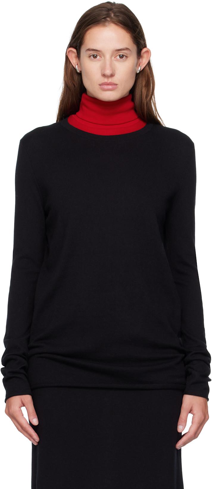 Black Maurie Sweater by LISA YANG