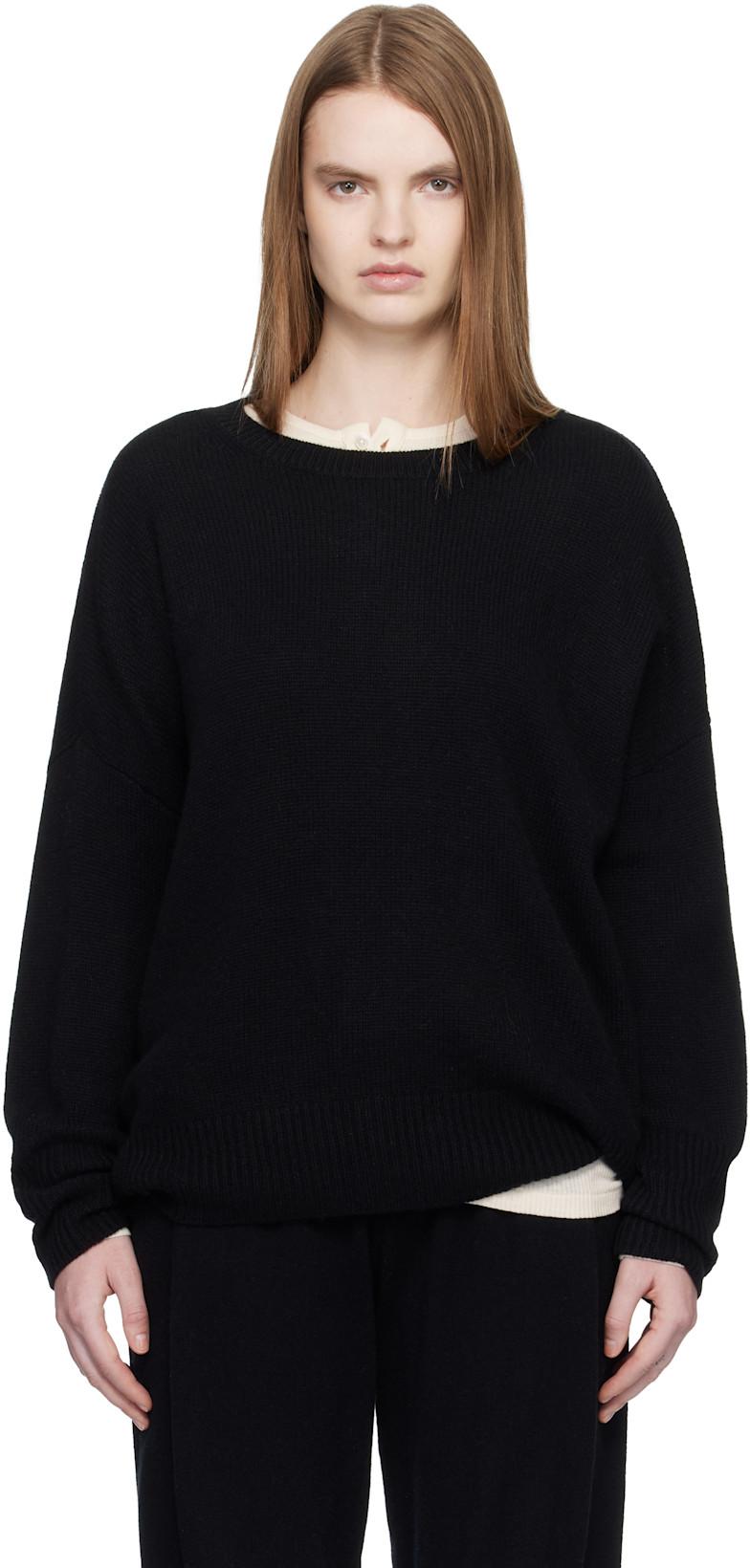 Black 'The Mila' Sweater by LISA YANG