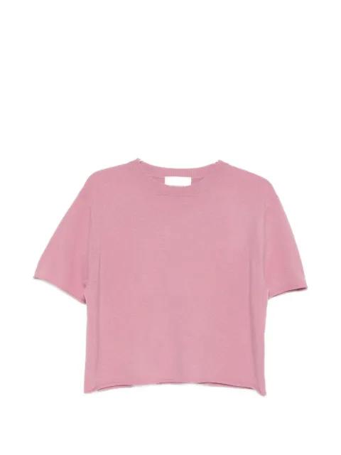 Cila short-sleeve sweater by LISA YANG