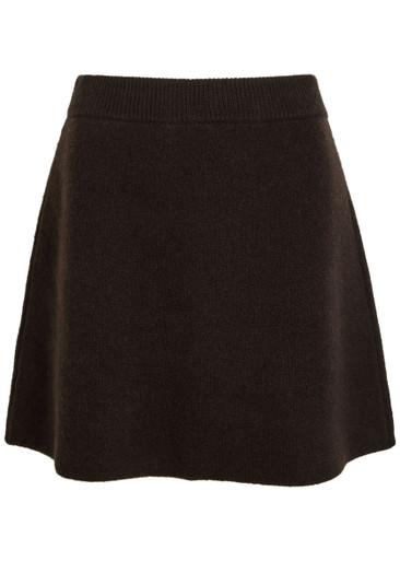 Clare cashmere mini skirt by LISA YANG