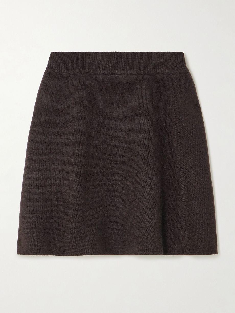 Clare cashmere mini skirt by LISA YANG