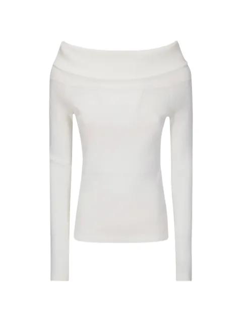 Claudina off-shoulder top by LISA YANG