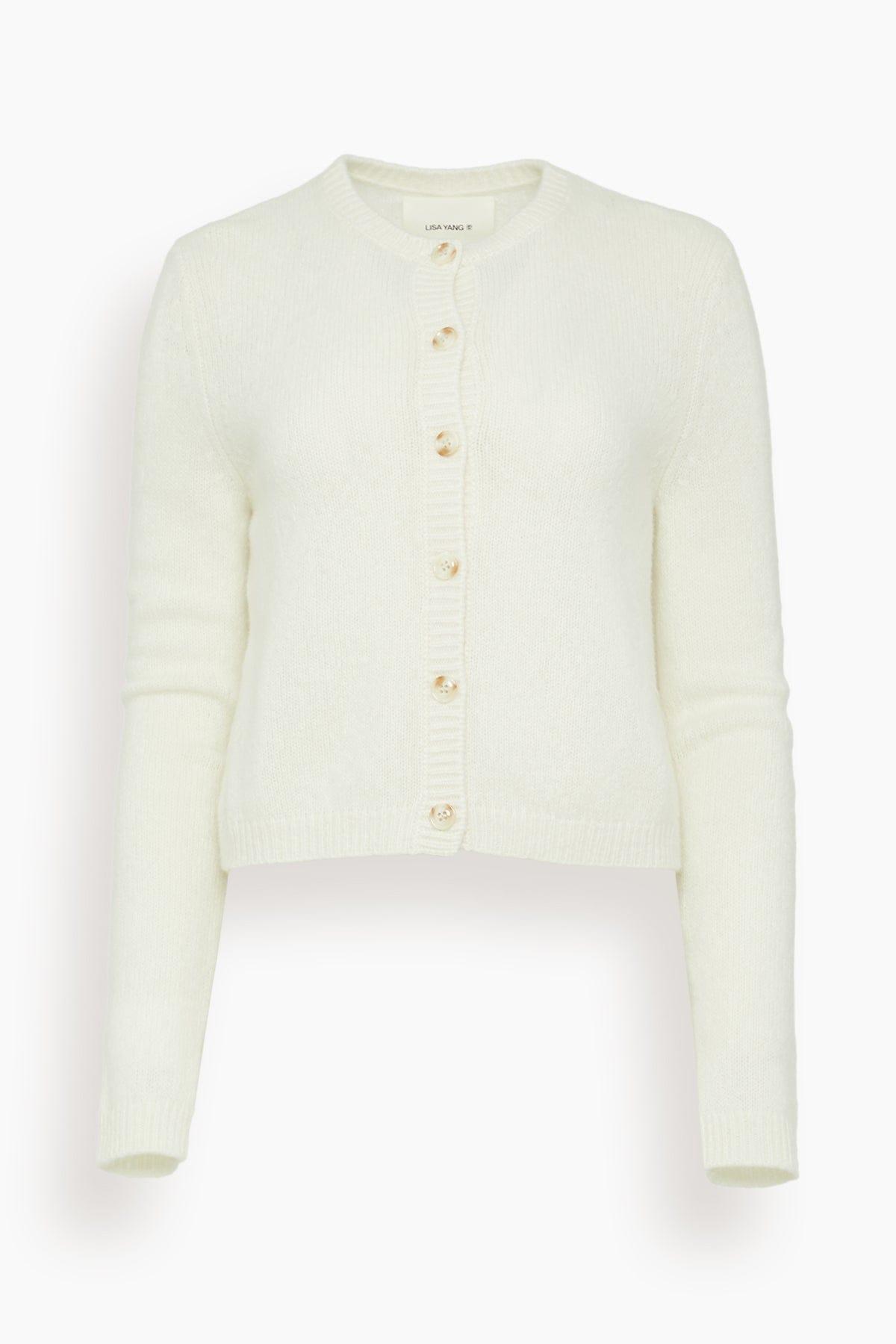 Felicia Cardigan in Cream by LISA YANG