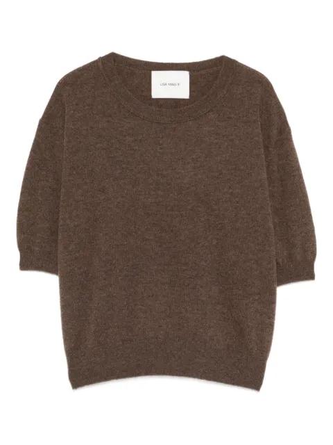 Genevra short-sleeve top by LISA YANG
