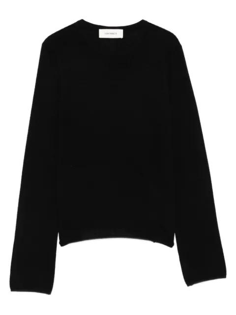 Georgie long-sleeve crew-neck top by LISA YANG