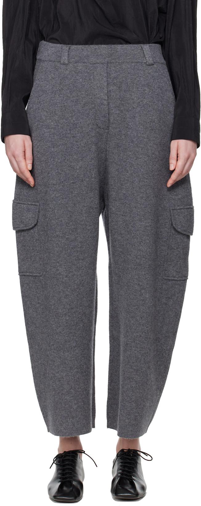 Gray Azaria Lounge Pants by LISA YANG