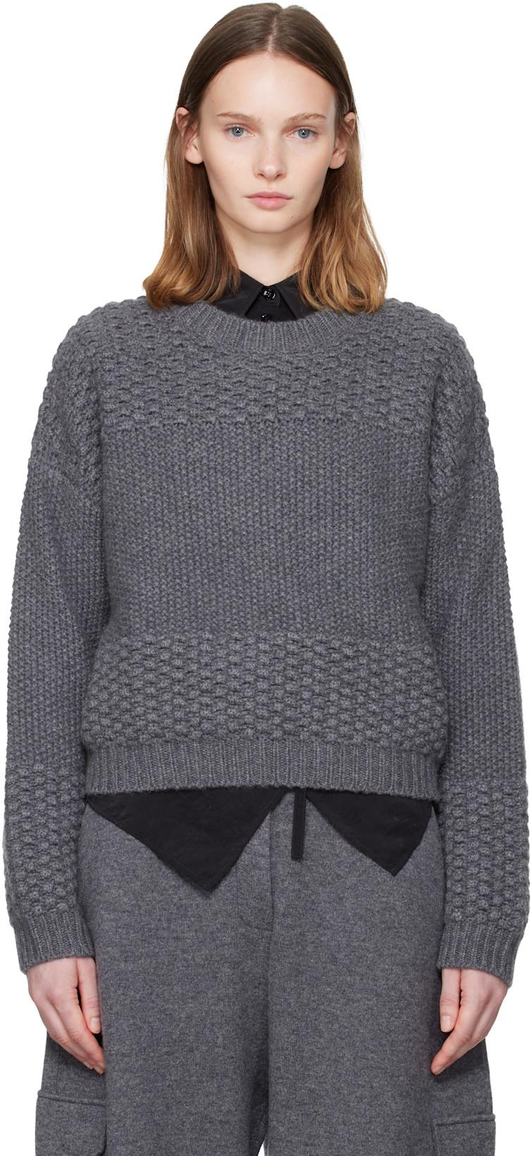 Gray Signe Sweater by LISA YANG