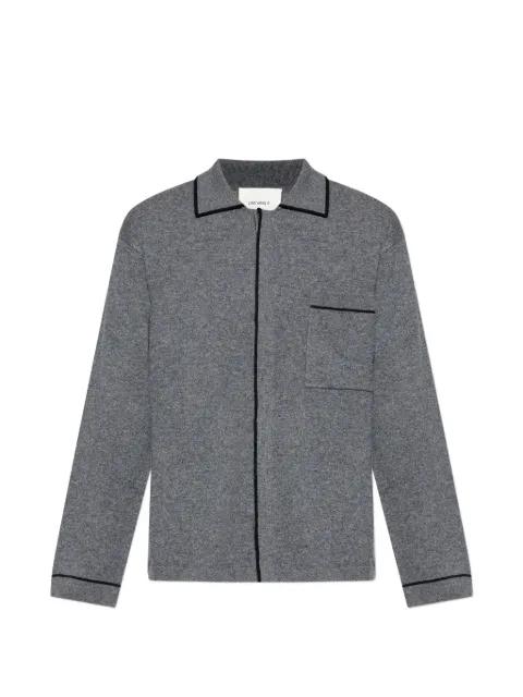 Joshua piped-trim cardigan by LISA YANG