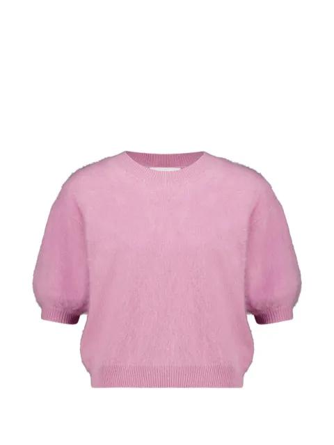 Juniper knitted short-sleeve sweater by LISA YANG