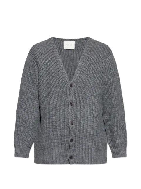 Leander ribbed button cardigan by LISA YANG