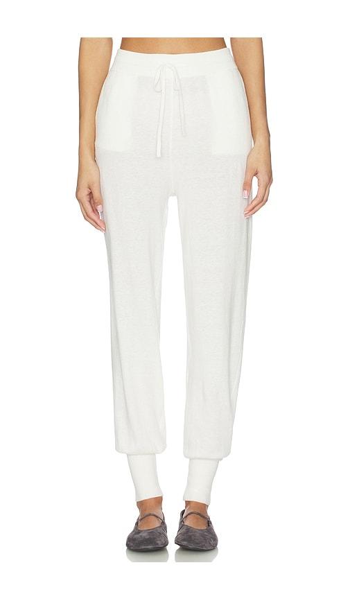 Lisa Yang Abra Trousers in Ivory by LISA YANG