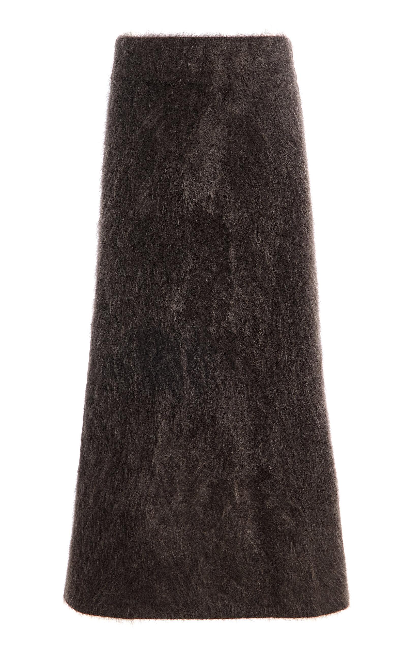 Lisa Yang Asta Brushed Cashmere Midi Skirt - Moda Operandi by LISA YANG
