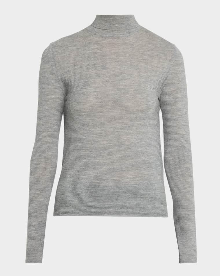 Lory Cashmere Turtleneck Sweater by LISA YANG