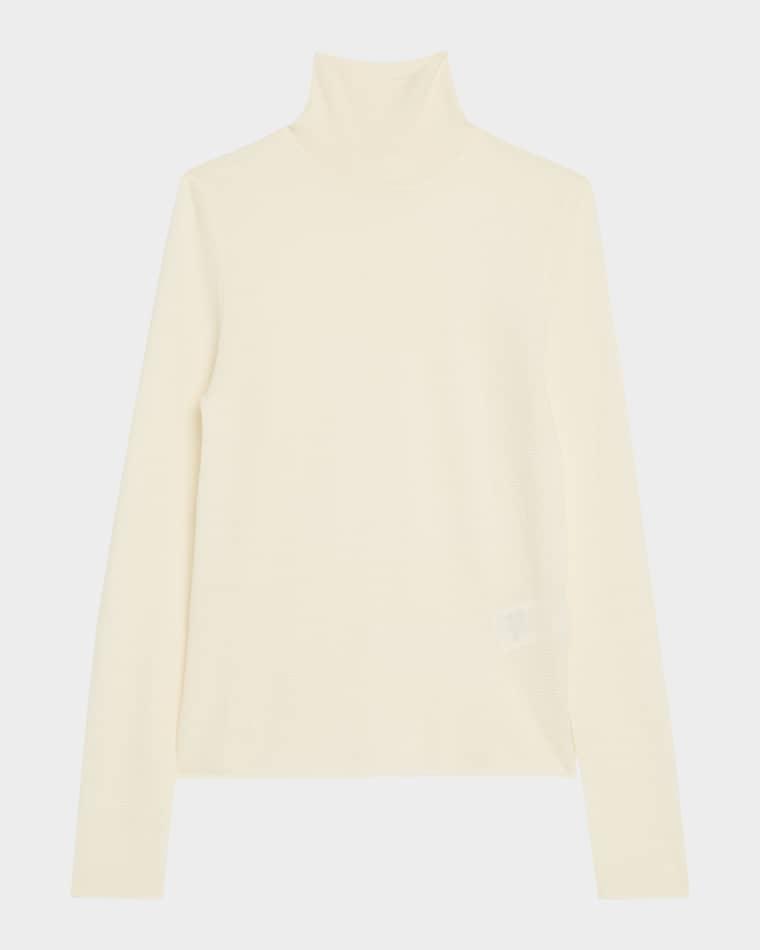 Lory Cashmere Turtleneck Sweater by LISA YANG