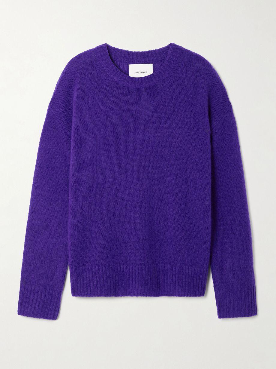 Lova cashmere and silk-blend sweater by LISA YANG