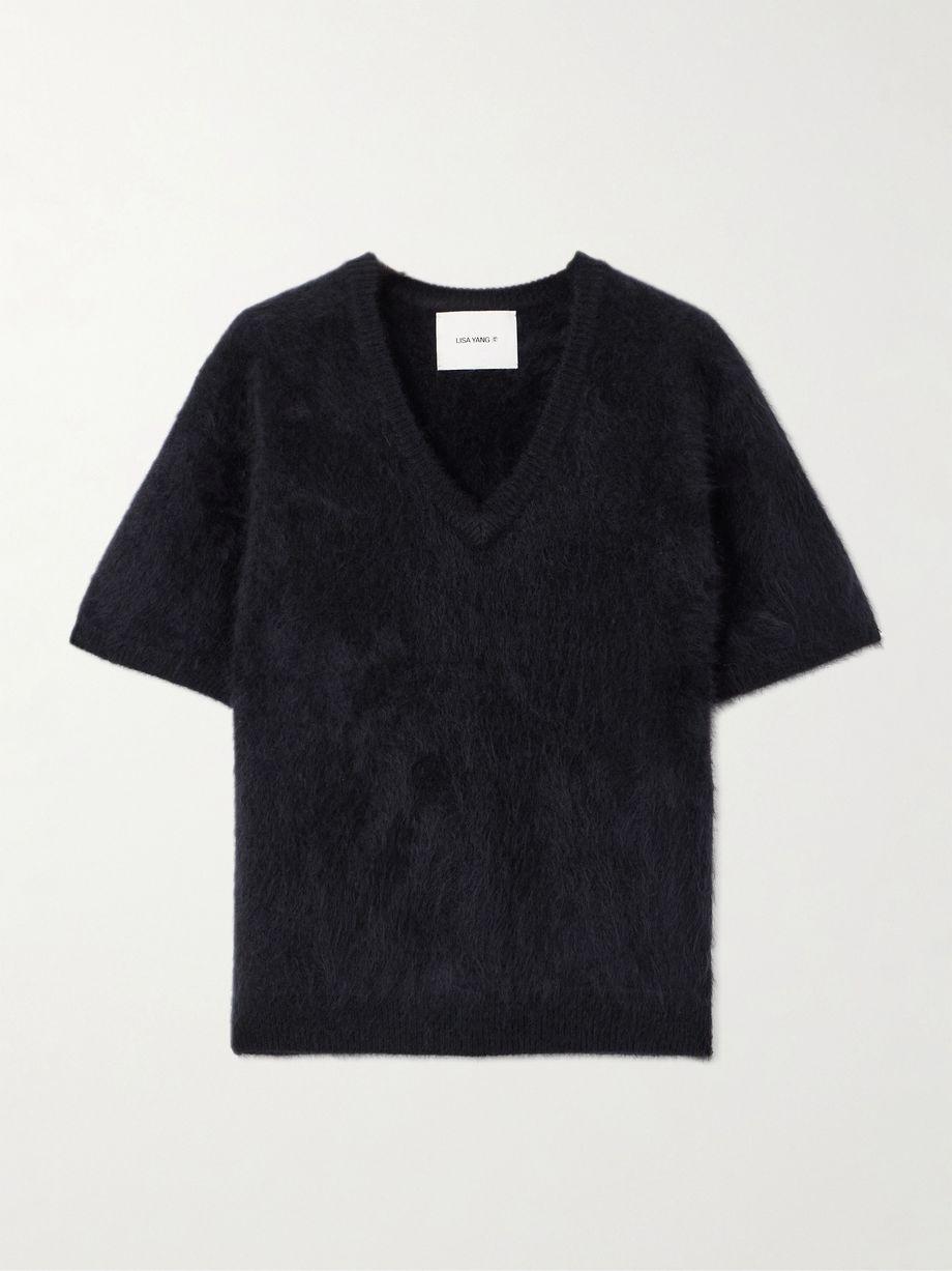 Lovisa brushed-cashmere sweater by LISA YANG