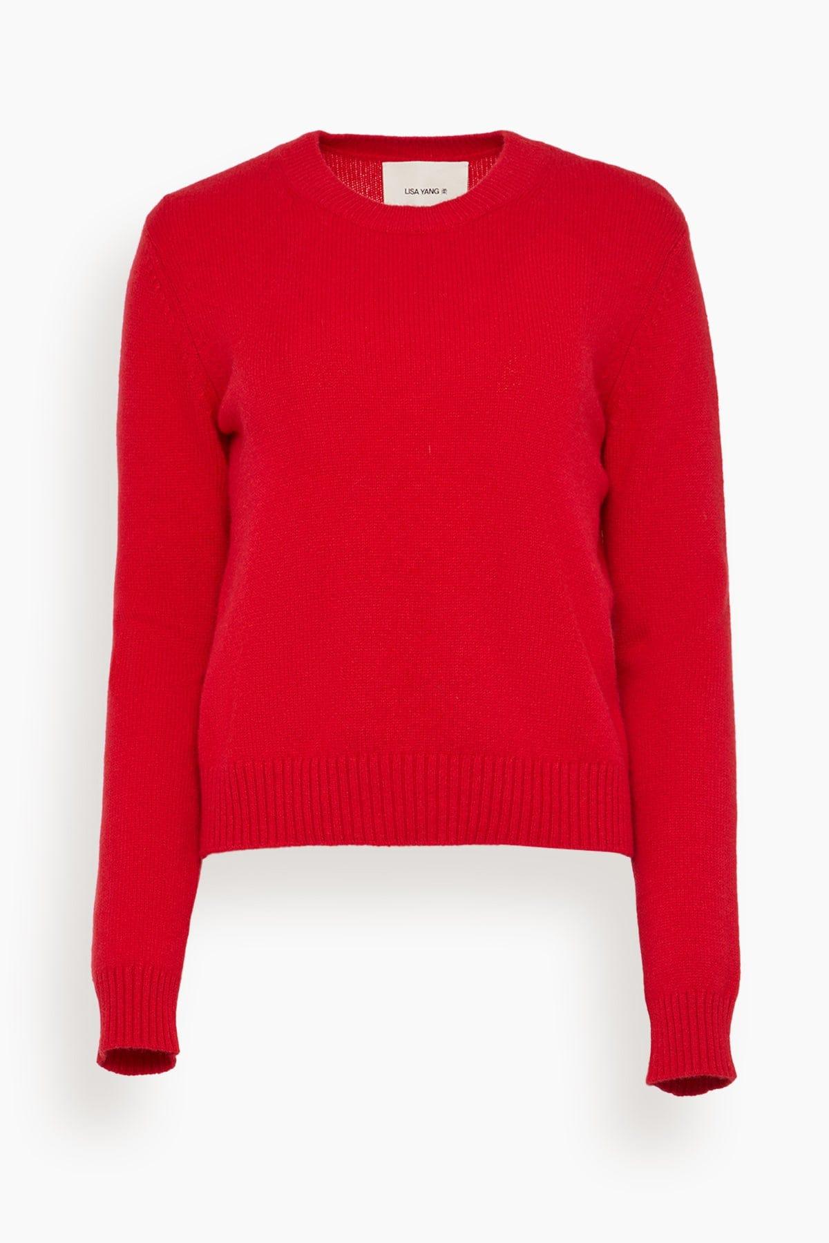 Mable Sweater in Goji Berry by LISA YANG