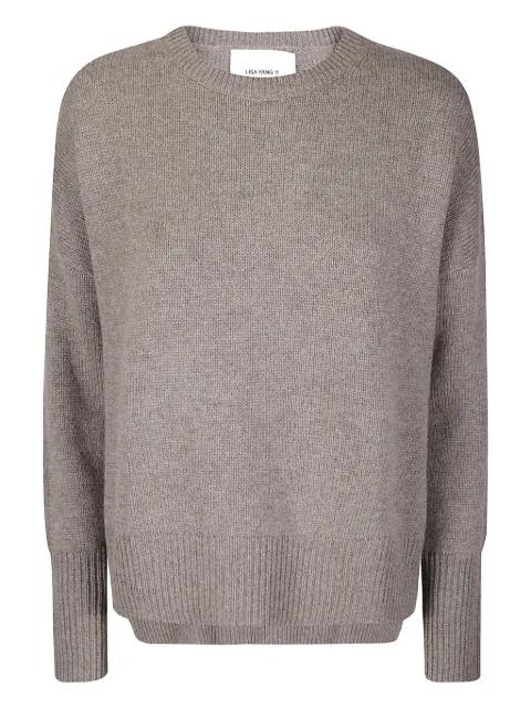 Mila cashmere crew-neck sweater by LISA YANG