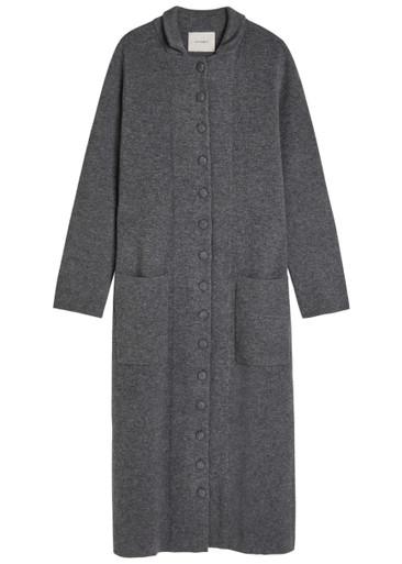 Rhea cashmere cardigan coat by LISA YANG